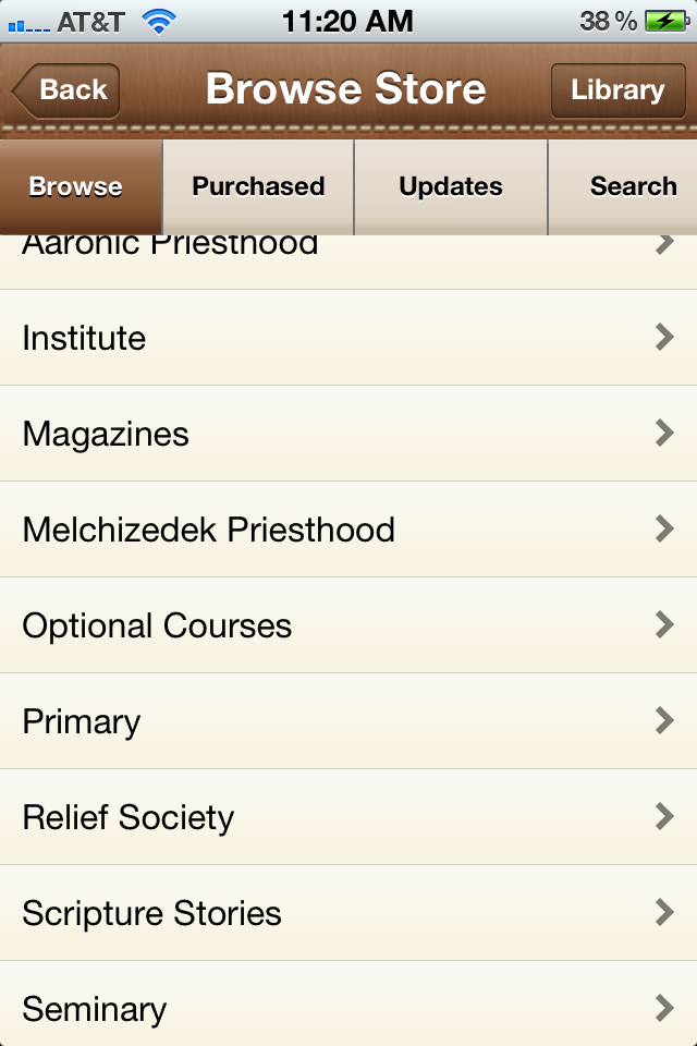 iPhone Screenshot 1